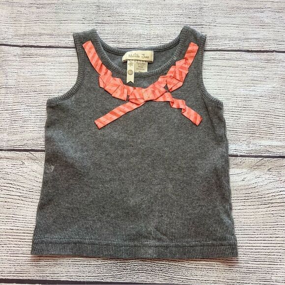 Matilda Jane Gray Tank Top size 18 Months - Picture 1 of 6